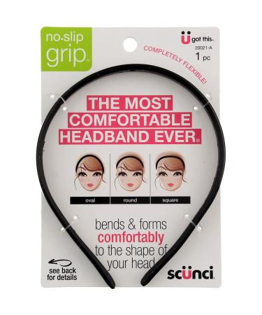 Scunci No Slip Grip Bendable Headband 1 Piece
