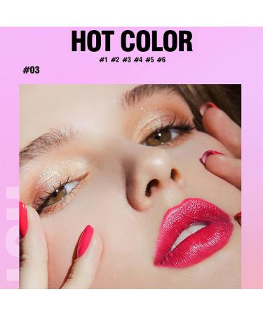 Waterproof High Pigmented Lip Stain - Long Lasting & Quick Dry | Non-Stick Cup & Hydrating Formula - 2-in-1 Lip & Cheek Tint HDN 04 - Buy Online on SooperMarket.com