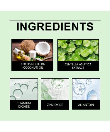 Centella Sunscreen Sun Cream SPF 50 Centella Face Sunscreen SPF Moisturiser Natural Sunscreen Factor 50 Sun Cream Suncream for All Skin Types Refreshing Hydrating & Soothing - Buy Online on SooperMarket.com