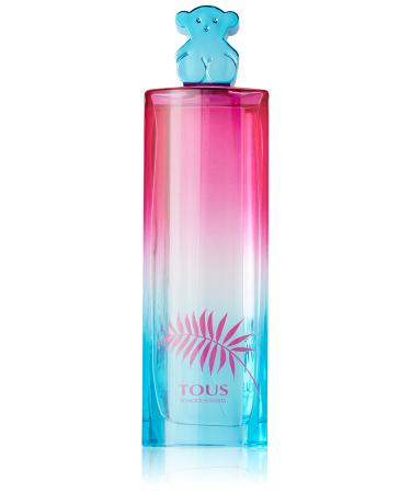 TOUS Bonjour Senorita Eau de Toilette Spray for Women 3 Ounce Multicolor (43004000) Floral and Fruity (with notes of Mango Raspberry and Bergamot) 3 Fl Oz (Pack of 1)