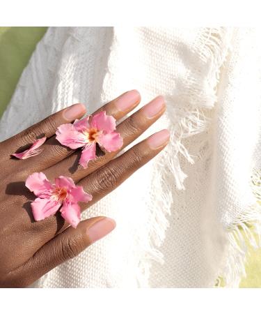 RARJSM Translucent Sheer Pink Gel Nail Polish - Soak Off Clear Pink French Manicure Jelly Nail Varnish - 1pcs 15ml for Salon or DIY Nail Art - Buy Online on SooperMarket.com