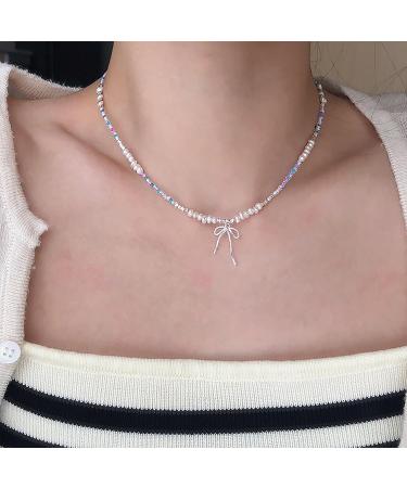 Shop Oralgo's Elegant Pearl Chain Necklace | Stylish & Versatile Daily Accessory - Buy Online on SooperMarket.com
