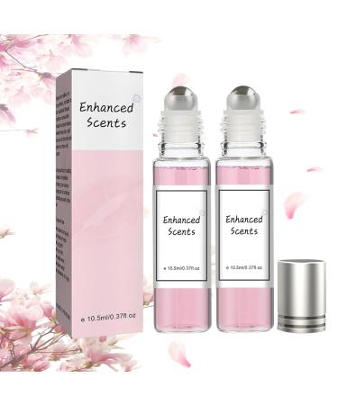 Pheromone Perfume for Women Portable Roll-On Perfume Oil Long Lasting Female Enhanced Scents The Original Scent Perfume 0.35 Fl.Oz (2Pcs)
