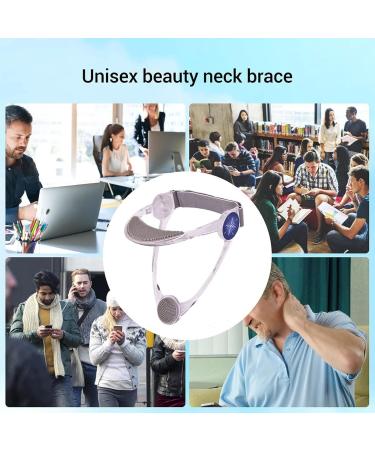 Neck Stretcher Exerciser 360 Rotation Adjustment Neck Support Folding Design Easy to Carry Neck Collar Brace Improve Forward Neck Posture - Buy Online on SooperMarket.com