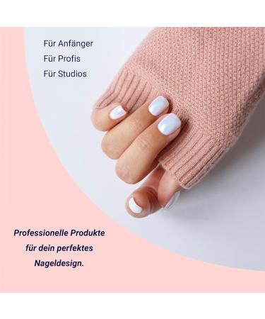 ND24 NAILDESIGN Geln gel Starter Set Premium - Complete UV Gel Nail Kit for Beginners | Includes UV Lamp French Gel & More - Made in Germany - Buy Online on SooperMarket.com