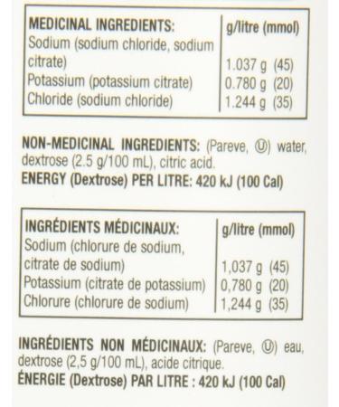 Pedialyte Electrolyte Oral Rehydration Solution Unflavoured 1-L Bottle Unflavored - Buy Online on SooperMarket.com