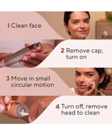 Finishing Touch Flawless Facial Hair Remover Blush 1 Count (Packaging may vary) - Buy Online on SooperMarket.com