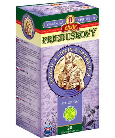 Bronchial Cyprian Herbal Tea | Upper and Lower Respiratory System | Lungs | Pure Natural Herbal Tea Grown in Europe (20 Tea Bags 40g)