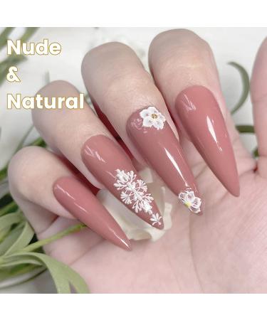 YTD Likomey Nude Gel Nail Polish 15ml - Rose Pink Translucent French Jelly Skin Tone UV Varnish - Buy Online on SooperMarket.com