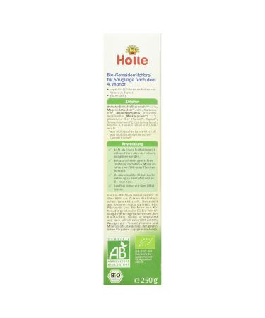 Holle Organic Milk Porridge Spelt - 250g | Healthy Baby Food | International Shipping Available - Buy Online on SooperMarket.com