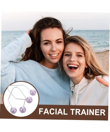 WOFASHPURET 1 Pair Dimple Trainer Face Dimples Trainer Beauty Smile Exerciser Forming Mouth Exerciser Metal Dimples Exerciser Facial Tools Dimple Makers for Cheeks Sports Alloy Purple Former 4.30X2.50X0.80CM Purple - Buy Online on SooperMarket.com
