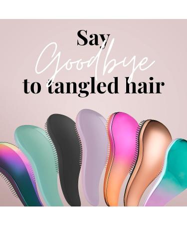 Detangle Hair Brush for Curly, Straight, Thick, or Natural Hair - Gentle Detangling Hairbrush for Kids, Women & Toddlers - Flexible Bristles - Lily England - Pink - Buy Online on SooperMarket.com