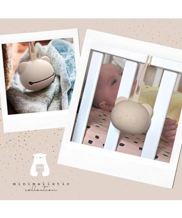 Infatot Silicone Dummy Case - Pacifier Holder Soother Pod Case W/Strap - Dummy Box 100% Free from BPA PVC Dummy Holder Case Dummies Case Pair with Dummy Clip Dummy Cases for Babies - Earth - Buy Online on SooperMarket.com