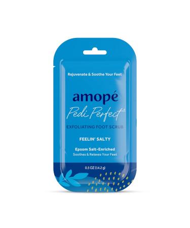 Amop Pampering Kit - Charcoal Tea Tree & Epsom Salt Foot Scrubs Invigorating Soak & Rejuvenator - Luxury Gift Set for Tired Legs & Feet - International Shipping Available - Buy Online on SooperMarket.com