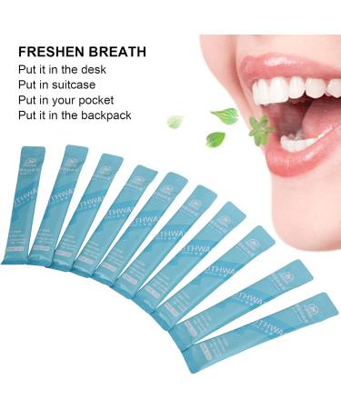 Mundwater Mouthwash - Eliminate Bad Breath & Freshen Your Mouth | Mint Taste | 11ml - 10 Pieces - Buy Online on SooperMarket.com