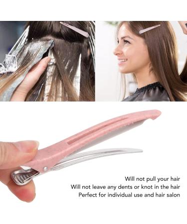 Hair Clip Portable ABS Sectioning Hair Clip with Silicone Band for Hair Salon - Buy Online on SooperMarket.com