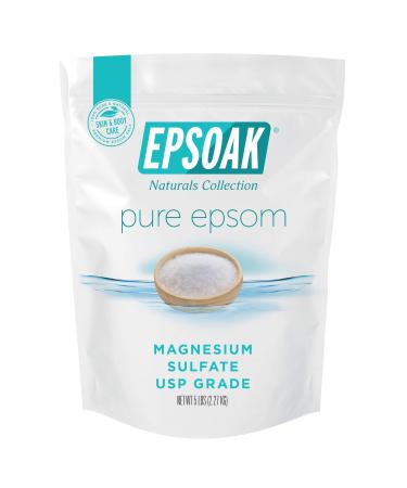 Epsoak Epsom Salt - 5 lbs. Magnesium Sulfate USP