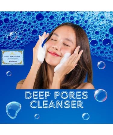 Moroccan Indigo Nila Facial Soap | Handmade Argan Oil & Shea Butter | International Shipping - Buy Online on SooperMarket.com