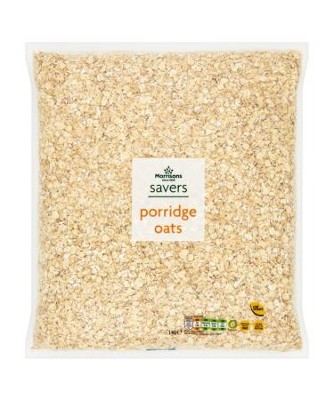 MORRISONS SAVERS PORRIDGE OATS 1KG