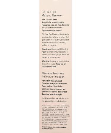 Mary Kay Oil-Free Eye Makeup Remover 3.75 fl. oz. - Gentle Makeup Removal for Sensitive Eyes - Buy Online on SooperMarket.com