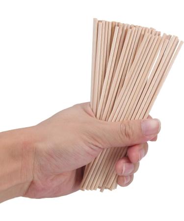 Senkary 1/8 x 6 Inch Wooden Dowel Rods - 100 Pieces, Unfinished Natural Wood Craft Rods - Buy Online on SooperMarket.com