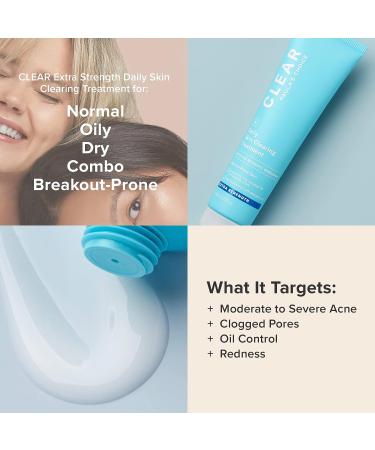 Paula's Choice CLEAR Daily Skin Clearing Treatment with Benzoyl Peroxide - Extra Strength 2.25 Fl. Oz | Acne and Redness Relief - Buy Online on SooperMarket.com