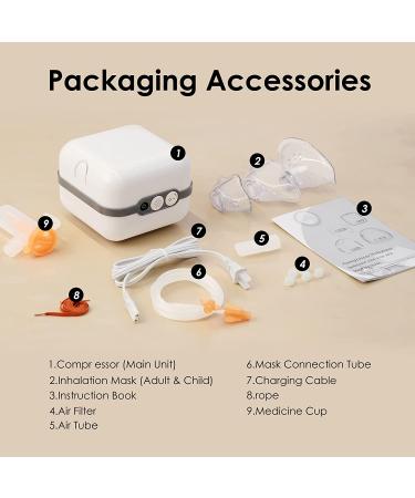 Nebulizer Machine for Adults & Kids - Includes 1 Set of Accessories - Jet Nebulizer for Daily & Home Use - Buy Online on SooperMarket.com