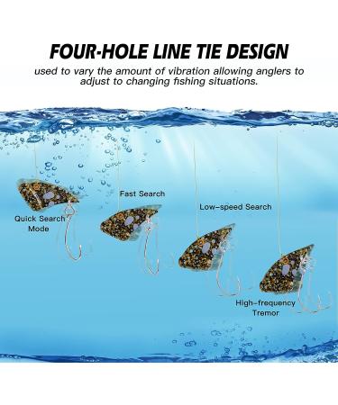 Goture Fishing Spoons Hard Lures Casting Spoon/Ice Fishing Jigs - Trout Bass Pike Walleye Crappie Bluegill - 12pcs in Tackle Box - Buy Online on SooperMarket.com