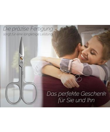 Professional Stainless Steel Nail Scissors - Curved 9cm for Precise Finger & Toenail Trimming - Ideal for International Shipping - Buy Online on SooperMarket.com