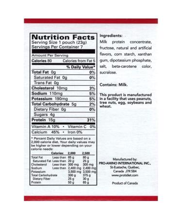 Protidiet High Protein Instant Pudding Mix (7-5.7 oz Pouches) - Vanilla Flavor - Buy Online on SooperMarket.com