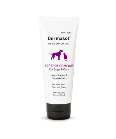 International Veterinary Sciences Dermasol Topical Skin Care Gel For Dogs & Cats 2 fl oz ( 59 ml)