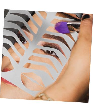 Gogogmee Eyebrow Template Eyebrow Stencil Eyebrow Shaping Tool Eyebrow Drawing Mold Eyebrow Draw Board Eyebrow Practice Stencil Brow Practice Tool Eyebrow Shape Mold Metal Eyebrow Mold - Buy Online on SooperMarket.com