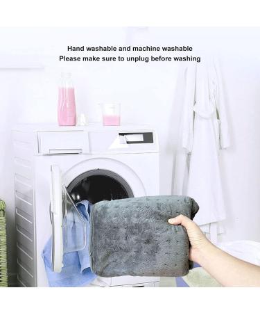 Huairdum Foot Heating Pad - Multifunctional Fast Heating Blanket with Controller for Home - Easy-Care Gray Comfort - Buy Online on SooperMarket.com