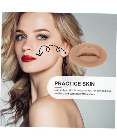 Housoutil 2pcs Beauty Silicone Exercises 5d Practice Tools Eyebrow Trimming 7.7x5cmx2pcs Coffeex2pcs - Buy Online on SooperMarket.com