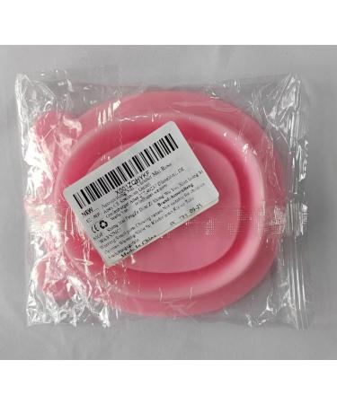 Acooruiteng Makeup Brush Cleaner Mat Foldable Silicone Makeup Brush Cleaning Mat Portable Makeup Brush Cleaning Pad Makeup Brush Cleaning Bowl for Makeup Brush Makeup Sponge Powder Puff Pink - Buy Online on SooperMarket.com