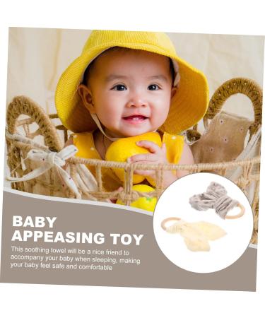 Vaguelly Portable Cuddly Towel & Bite Ring Set - Comfortable Safe and Practical for All Ages | International Shipping - Buy Online on SooperMarket.com