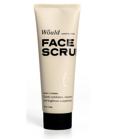 Would Exfoliating Face Scrub for Men by Barstool Sports 4 fl. oz Moisturizing Facial Wash Improves Softness and Helps Reduce Blemish Breakouts Rinses Away Cleanly