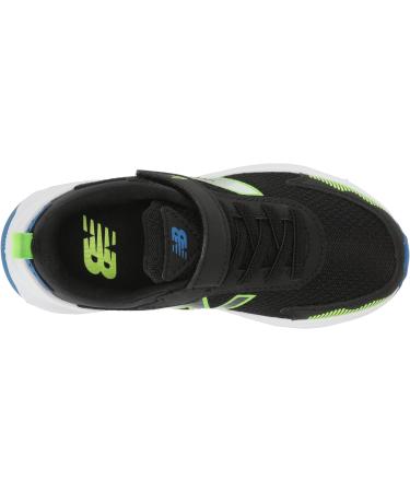 New Balance Dynasoft 545 V1 Hook and Loop Running Shoe - Little Kid (4-8 Years) - Black/Pixel Green/Cobalt - Buy Online on SooperMarket.com