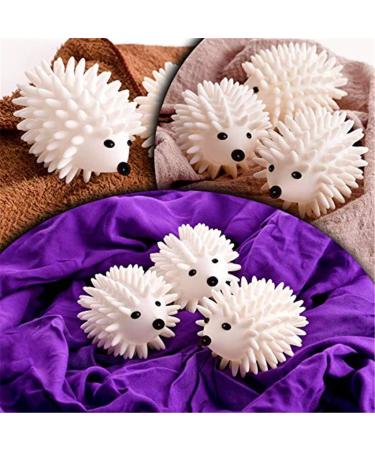 YJYdada Cleaning Supplies 3pcs Hedgehog Dryer Ball Reusable Dryer for Dryer Machine Anti Static Ball (White) - Buy Online on SooperMarket.com