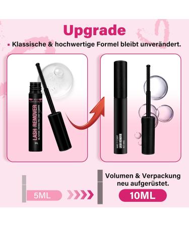 Pro Cluster Eyelash Glue Remover 10ml - Gentle Oil Makeup Cleaner for DIY Eyelash Extensions & Easy Removal - Buy Online on SooperMarket.com