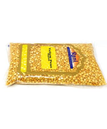Rani Yellow Split Peas 64oz (4lbs) - All Natural | Vegan | Gluten Friendly - Product of USA - Buy Online on SooperMarket.com