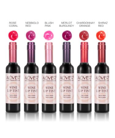 Moulis 6-Piece Matte Liquid Lipstick Set - Waterproof, Long-Lasting Lip Tints in Wine Colors - Mini Makeup Sticks in Wine Bottle Cover - 0.24oz Each - Buy Online on SooperMarket.com
