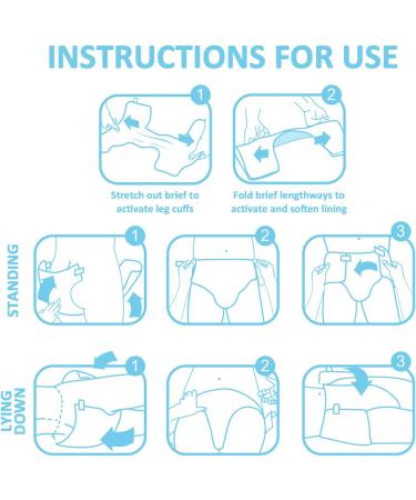 Buy LittleForBig Adjustable Velcro Adult Printed Diapers - 10 Pack Baby Parade (Medium 71-96 CM) Blue M - International Shipping Available - Buy Online on SooperMarket.com
