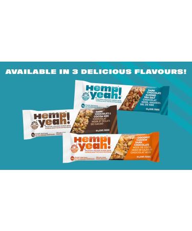 Manitoba Harvest Hemp Bar Dark Chocolate Cocoa Nibs 12x45g - Buy Online on SooperMarket.com