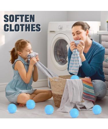6 Pack Tumble Dryer Balls | Laundry Balls for Washing Machine | Reusable Tumble Dryer Clothes Softener Washing Machine Balls | Washing Machine Balls - Buy Online on SooperMarket.com