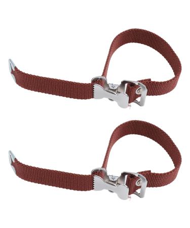 Adjustable Leg Band Straps for Outdoor Activities Nylon Aluminum Alloy 50cm 44cm Lightweight Set of 2