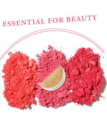 NOLITOY 4pcs Eye Shadow Plate Powder Pressing Tool Tamper Makeup Powder Stamper Eyeshadow Acrylic 2.60X1.30X0.90CMx4pcs Transparentx4pcs - Buy Online on SooperMarket.com