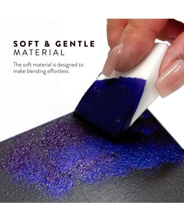 Artist's Choice Paint Sponge Wedges - Pack of 100 | Angled Foam Painting Tool for Easy Texture Application and Even Coverage | Latex-Free for Face Painting, Art & Home Projects - Ideal for Beginners & Experts - Buy Online on SooperMarket.com