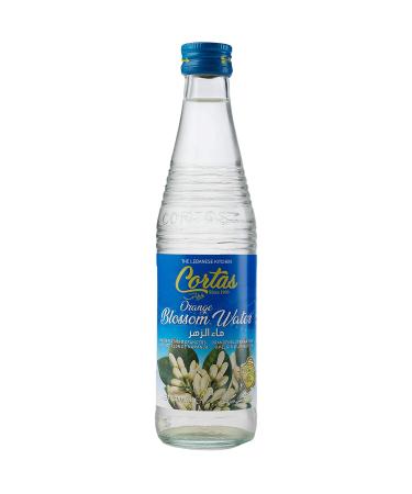 Cortas Rose Water & Orange Blossom Water Combo Pack - 10 Fl. Oz. Each (Set of 2 Bottles) - Buy Online on SooperMarket.com