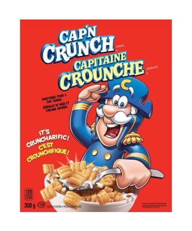 American Cereal - Quaker Captain Crunch Cereal - 350g - Import